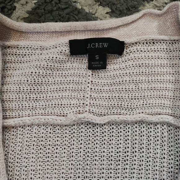 J crew relaxed cotton linen cardigan sweater - Picture 10 of 10